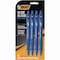 Bic GLIDE Bold Ballpoint Pen, Retractable, Bold 16 mm, Blue Ink, Translucent Blue Barrel, 4PK VLGBP41-BLU - alternate 1